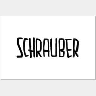 Handwerker, German, Mechaniker: Schrauber Posters and Art
